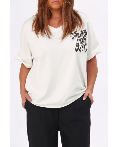 T-shirt Boyfriend Cotton Funda Leo