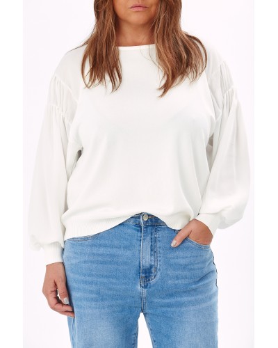 Maglia Viscose Maneci Pense WHT