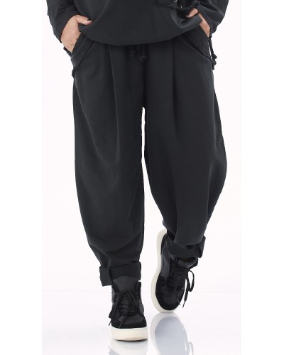 Pantaloni Boyfriend Pense si Buzunare Rosa