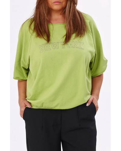 T-shirt Boyfriend Cotton NEW YORK