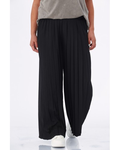 Pantaloni Casual RETRO Plissé Fata