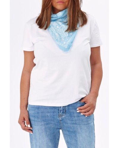 T-shirt Basic Esarfa Detasabila Blu