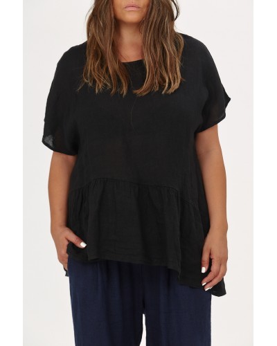 Maglia Lino Volan Pense Asimetric