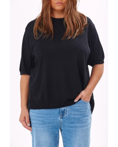 Maglia Viscose Spate Pense Blk