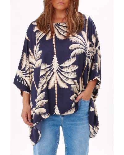 Maglia Tip Poncho Viscose
