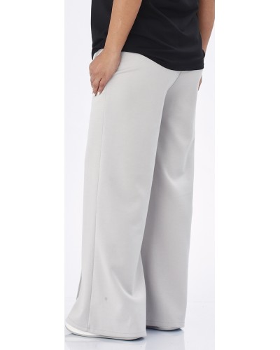 Pantaloni Retro Buzunare Grigio