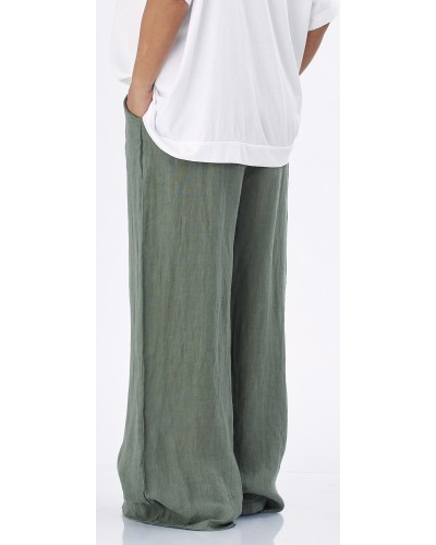 Pantaloni Retro Lino KH