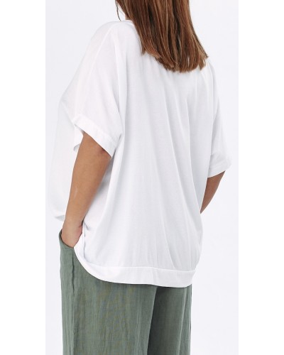 Maglia Boyfriend Cotton Mix Viscose