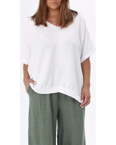 Maglia Boyfriend Cotton Mix Viscose