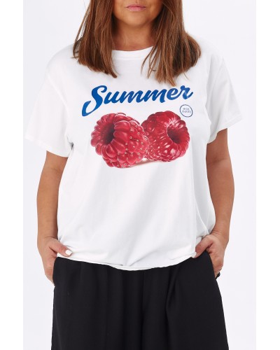 T-shirt Boyfriend Summer Zmeura