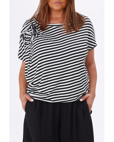 T-shirt Casual Dungi Blk