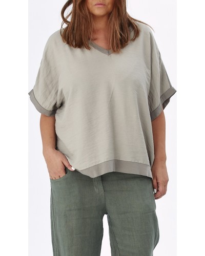 Maglia Boyfriend Cotton Mix Viscose