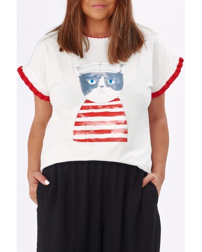 T-shirt  CAT Face