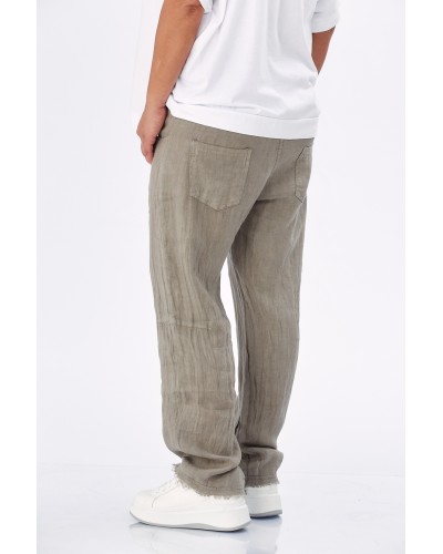 Pantaloni Lino Casual Boyfriend BG