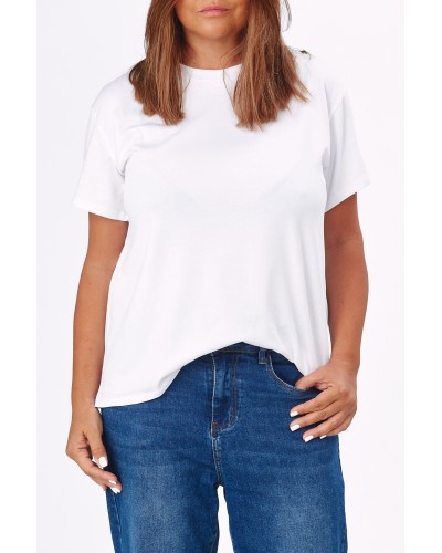 T-shirt Casual Basic Wht