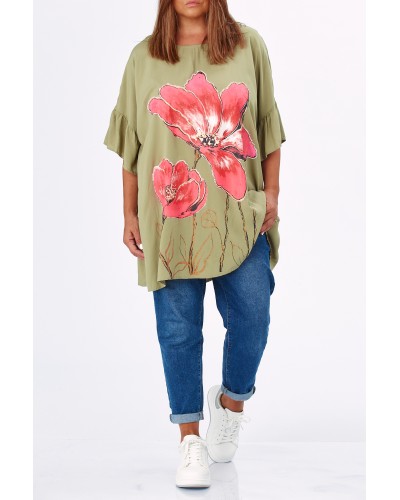 Maglia Viscose KH Print REDFLW
