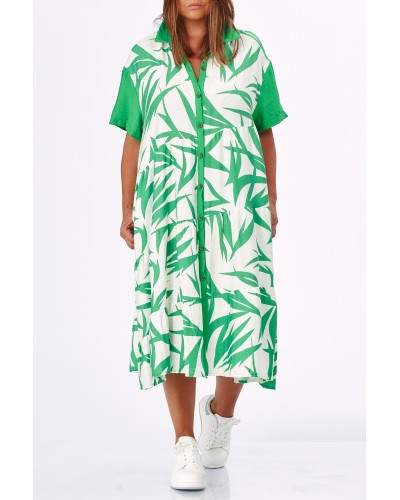 Abito Summer Viscose Mint/Wht