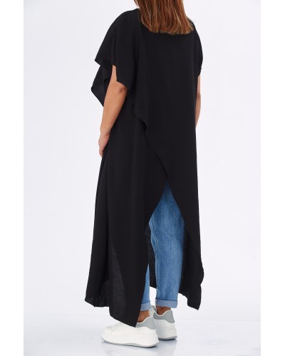T-shirt Summer Asimetric Blk