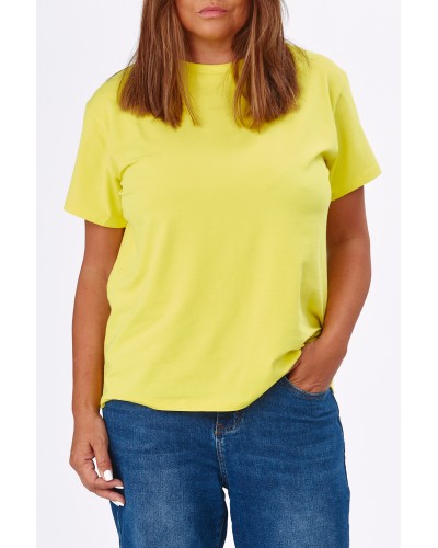 T-shirt Casual Basic Limone