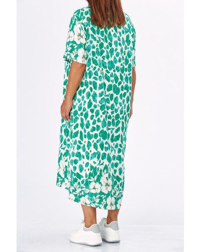 Abito Summer Viscose Mint/Wht