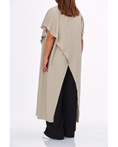 Compleu Summer Viscose NUDE/BLK