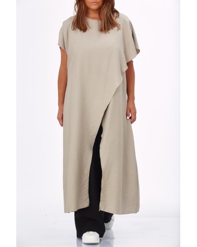 Compleu Summer Viscose NUDE/BLK