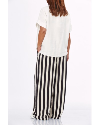 Compleu Summer Retro Viscose WHT/Stripes