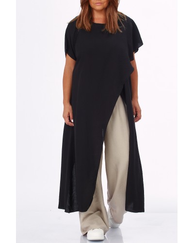 Compleu Summer Viscose BLK/NUDE