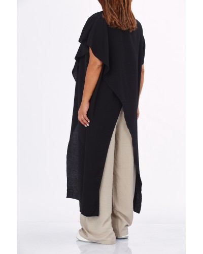 Compleu Summer Viscose BLK/NUDE