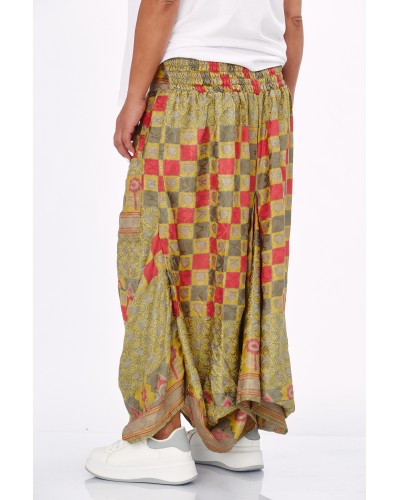 Gonna Summer Matase Mix Viscose MUSTRED