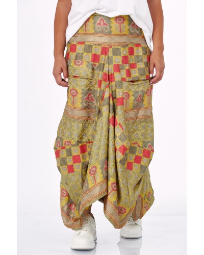 Gonna Summer Matase Mix Viscose MUSTRED