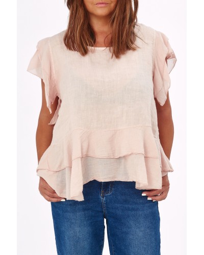 Maglia Lino Volane Poudre
