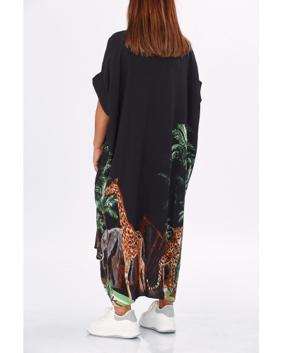 Camasa MAXI Summer Jungle Print