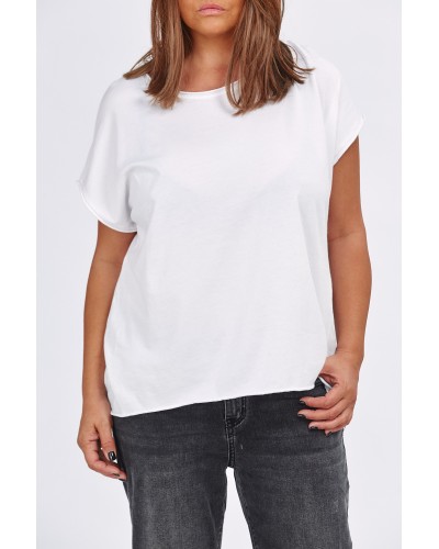 T-shirt Boyfriend Casual WHT