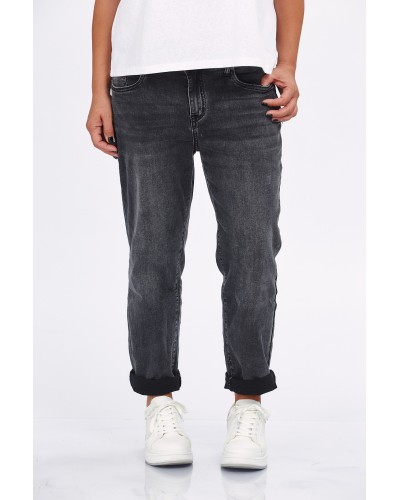 Jeans Boyfriend MOM FIT BLKSTRTCH