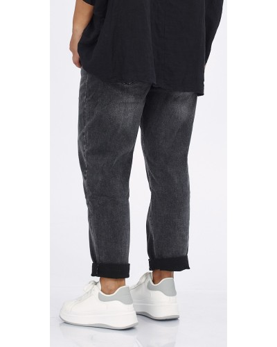 Jeans Boyfriend MOM FIT BLKSTRTCH