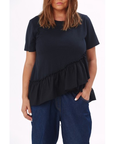 T-shirt Casual Volan Pense