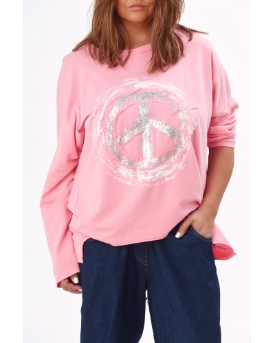 Maglia Boyfriend Cotton PINKSTR
