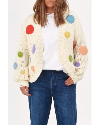 Knit Overall  DOTS COLORI
