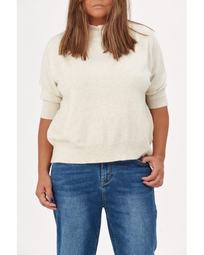 Maglioncino Basic Mix Viscose Latte