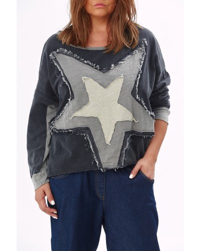 T-shirt Asimetric STAR