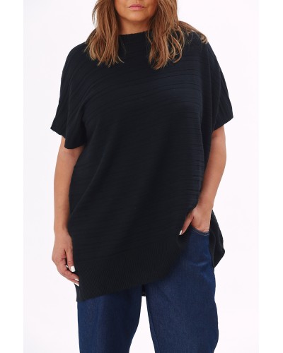 Maglia Oversized Tricot Blk