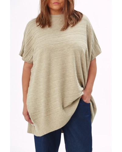 Maglia Oversized Tricot Sand
