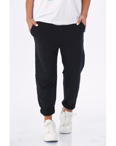 Pantaloni Boyfriend Cotton