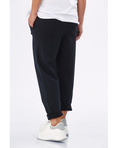 Pantaloni Boyfriend Cotton
