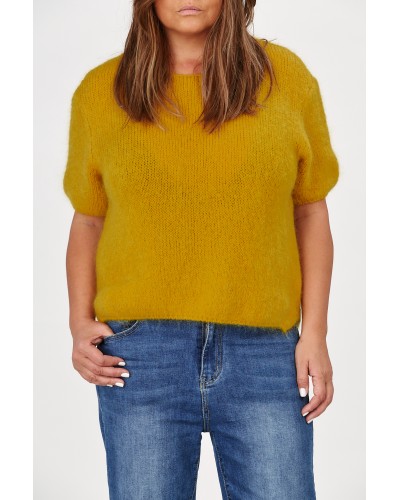 Pullover Tricot Mohair Mix Lana