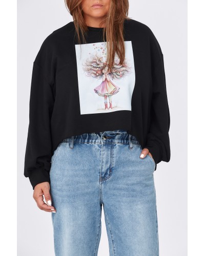 Maglia Boyfriend Picture Print