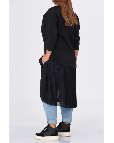 OverALL Hoodie Terminatie Plissé