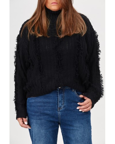 Maglioncino RETRO Winter Blk