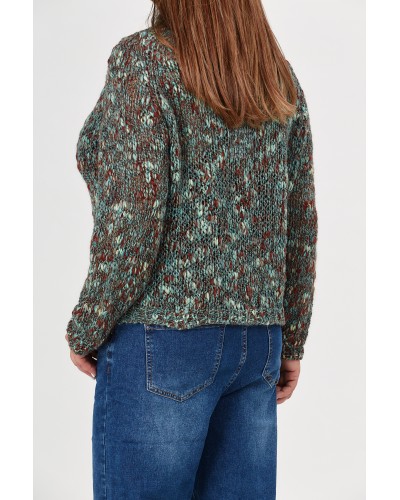 Pullover Mix Lana  Melange Color